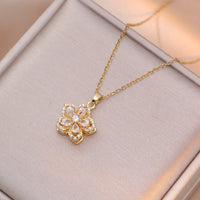 Elegance in Bloom Pendant Necklace